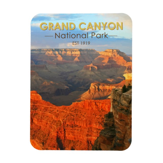 Magnet Flexible Parc national du Grand Canyon Arizona (Vertical)