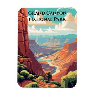 Magnet Flexible Parc national du Grand Canyon Travel Souvenir Magn