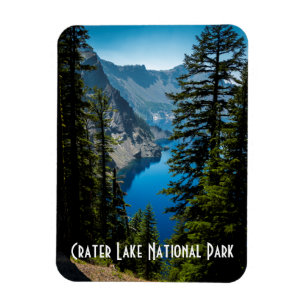 Magnet Flexible Parc national du lac Crater Montagne Pittoresque P