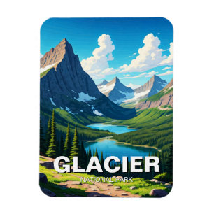 Magnet Flexible Parc national Glacier Voyage