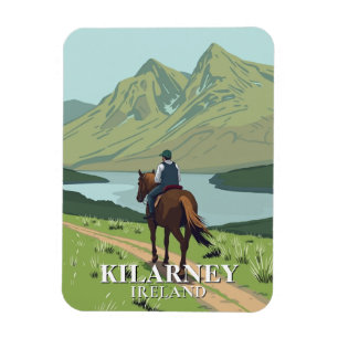 Magnet Flexible Parc national Killarney Voyage à cheval