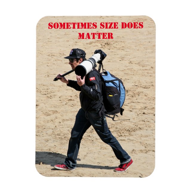 Magnet Flexible Parfois, la taille importe (Vertical)