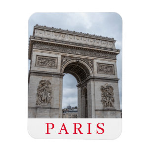Magnet Flexible Paris Arc de Triomphe vue aimant frigo