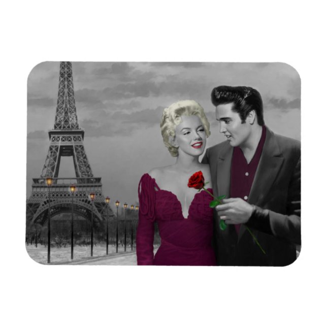 Magnet Flexible Paris B&W (Horizontal)