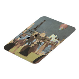 Magnet Flexible Paris victorien