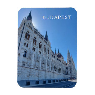 Magnet Flexible Parlement de Budapest Bâtiment vue rapprochée aima