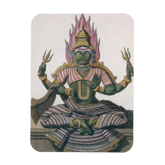 Magnet Flexible Parvati, de Voyage aux Indes et à la Chine par (Vertical)