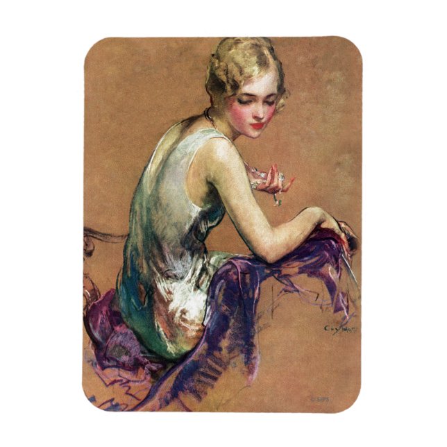 Magnet Flexible Pastel Portrait (Vertical)