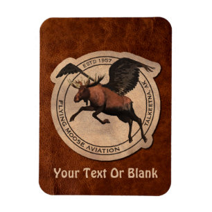 Magnet Flexible Patch Flying Moose Aviation