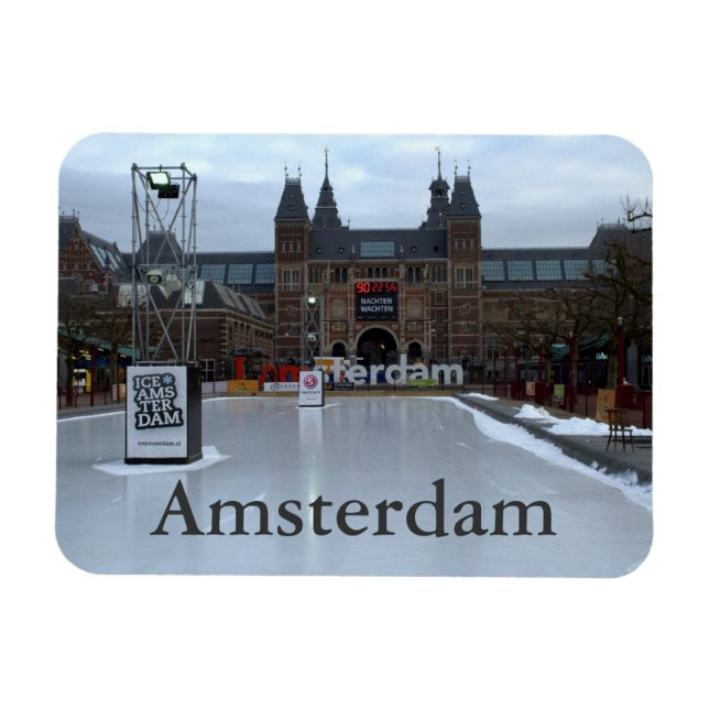 Magnet Flexible Patinoire, Museumplein, Amsterdam (Horizontal)