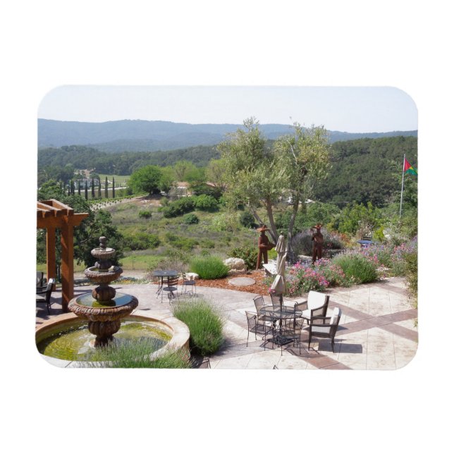 Magnet Flexible Patio de Croad Tasting Room, Paso Robles (Horizontal)