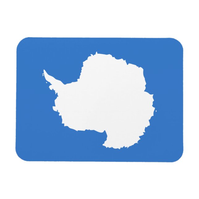 Magnet Flexible Patriotic Antarctica Flag (Horizontal)