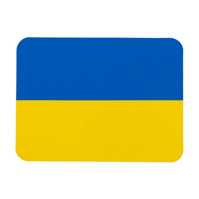 Magnet Flexible Patriotic Ukraine (Horizontal)