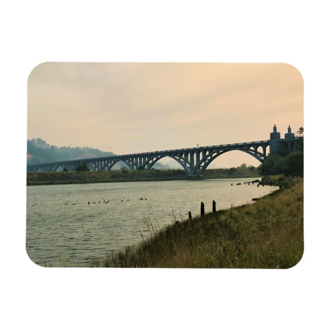 Magnet Flexible Patterson Bridge, Gold Beach, Oregon (Horizontal)