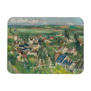 Magnet Flexible Paul Cezanne - Auvers, Vue panoramique