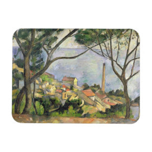 Magnet Flexible Paul Cezanne la mer au l'Estaque, 1878