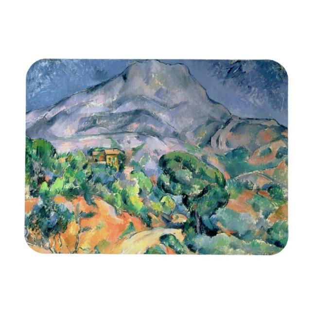 Magnet Flexible Paul Cezanne | Mont Sainte-Victoire, 1900 (Horizontal)