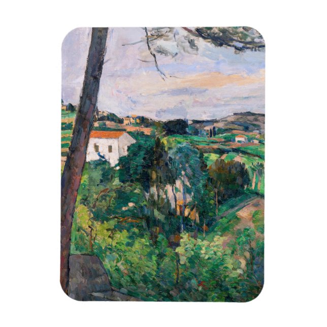 Magnet Flexible Paul Cezanne - Pin à Estaque (Vertical)