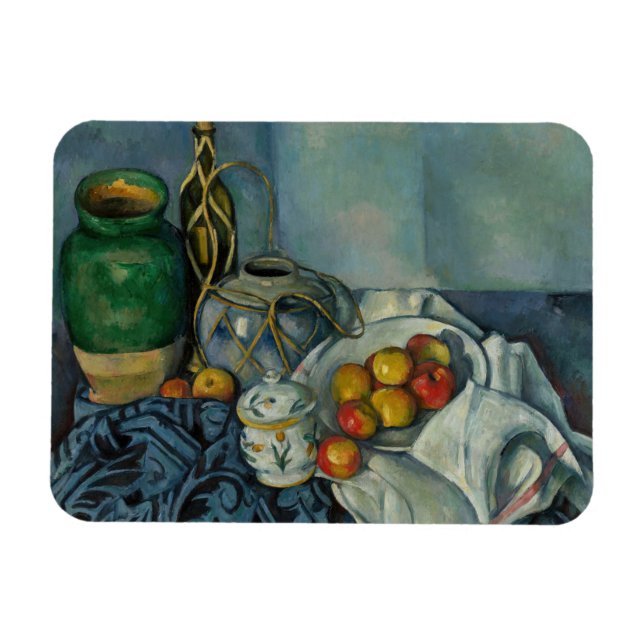 Magnet Flexible Paul Cezanne - Vie morte avec pommes (Horizontal)