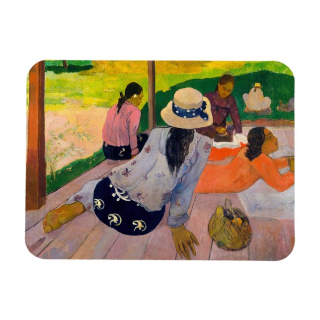 Magnet Flexible Paul Gauguin - La Siesta (Horizontal)