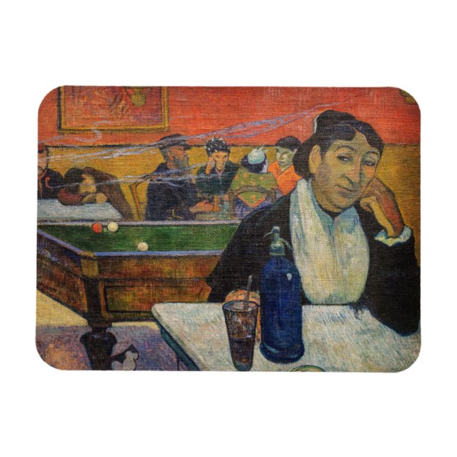 Magnet Flexible Paul Gauguin - Le Night Café, Arles (Horizontal)
