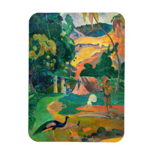 Magnet Flexible Paul Gauguin - Paysage aux paions / Matamoe