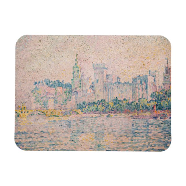 Magnet Flexible Paul Signac - Avignon, matin (Horizontal)