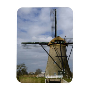 Magnet Flexible Pays-Bas (aussi appelé Hollande), Kinderdijk. 19