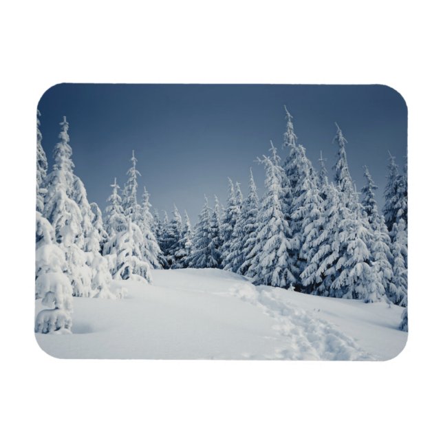 Magnet Flexible Paysage d'hiver (Horizontal)