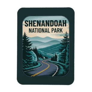 Magnet Flexible Paysage du parc national de Shenandoah