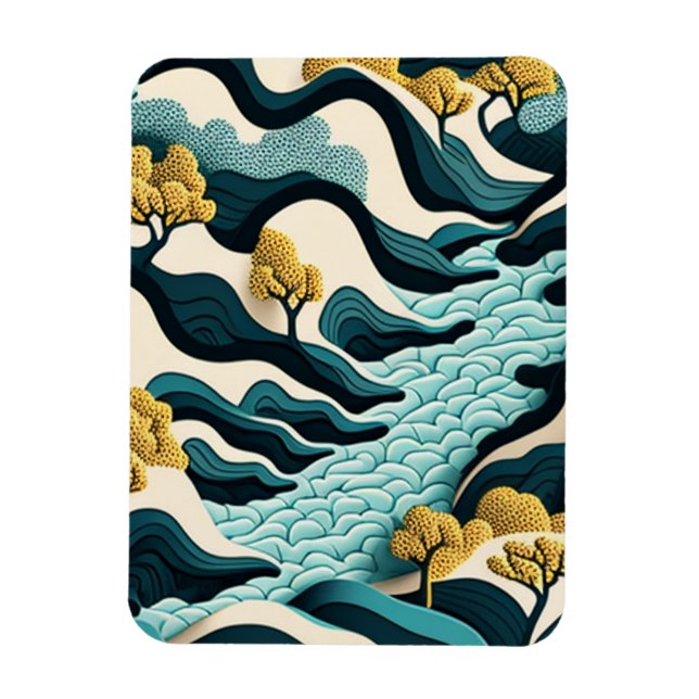 Magnet Flexible Paysage moderne (Vertical)