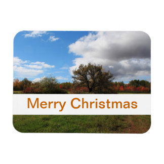 Magnet Flexible Paysage paisible de photographie de Noël