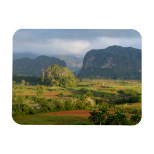 Magnet Flexible Paysage panoramique de vallée, Cuba