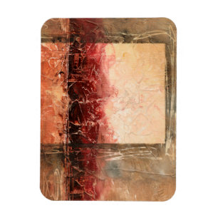 Magnet Flexible Paysage rouge Abstrait