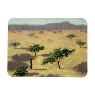 Magnet Flexible Paysage sahélien Mali 1991