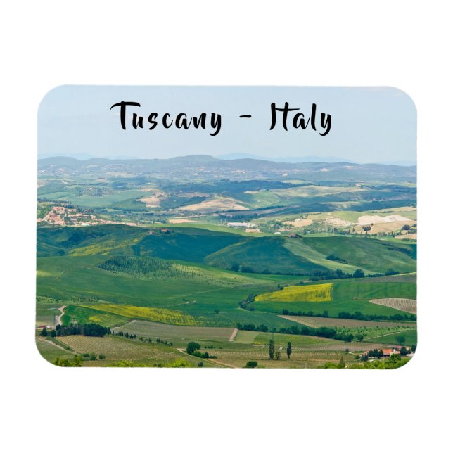 Magnet Flexible Paysage typique de Toscane (Horizontal)