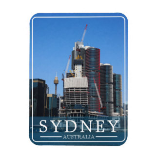 Magnet Flexible Paysage urbain de Sydney dans un style pictural 