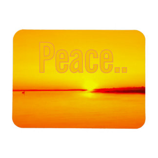 Magnet Flexible Peaceful Amber Sunset