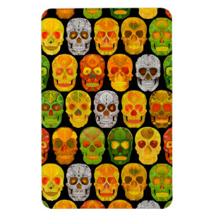Magnet Flexible Peaux feuille Aspen Skulls sans couture motif 2018