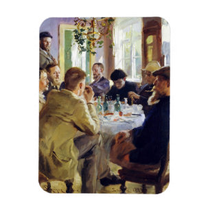 Magnet Flexible Peder Severin Kroyer - Heure du déjeuner