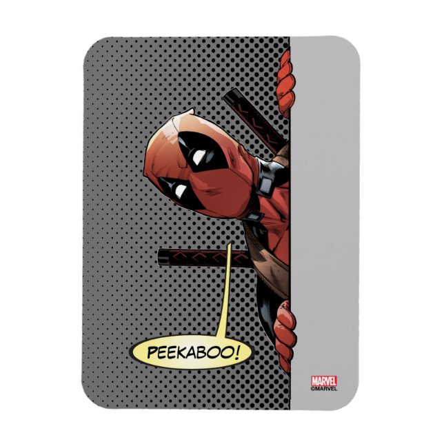 Magnet Flexible Peekaboo Deadpool (Vertical)
