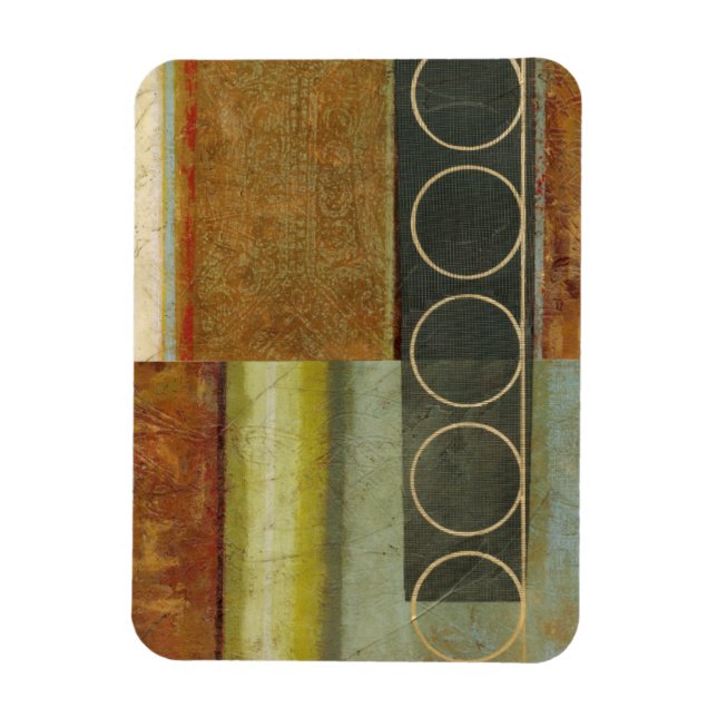 Magnet Flexible Peinture Abstraite multitexturée par Vision Studio (Vertical)