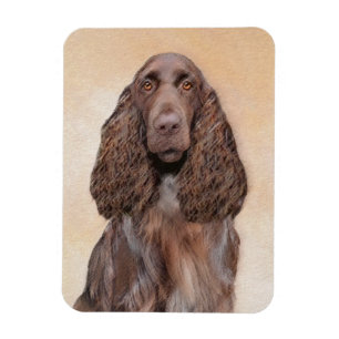 Magnet Flexible Peinture d'espagnol de terrain - jolie art origina