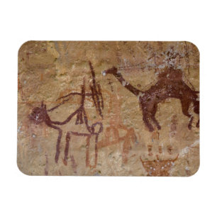 Magnet Flexible Peintures rupestres préhistoriques avec des chamea