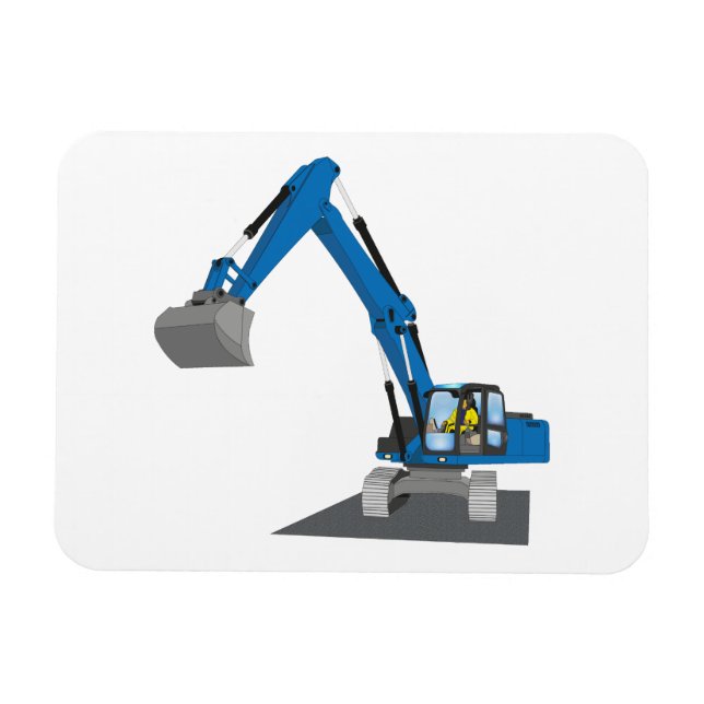 Magnet Flexible Pelles à chaîne bleues (Horizontal)