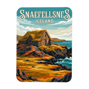 Magnet Flexible Péninsule de Snaefellsnes en Islande
