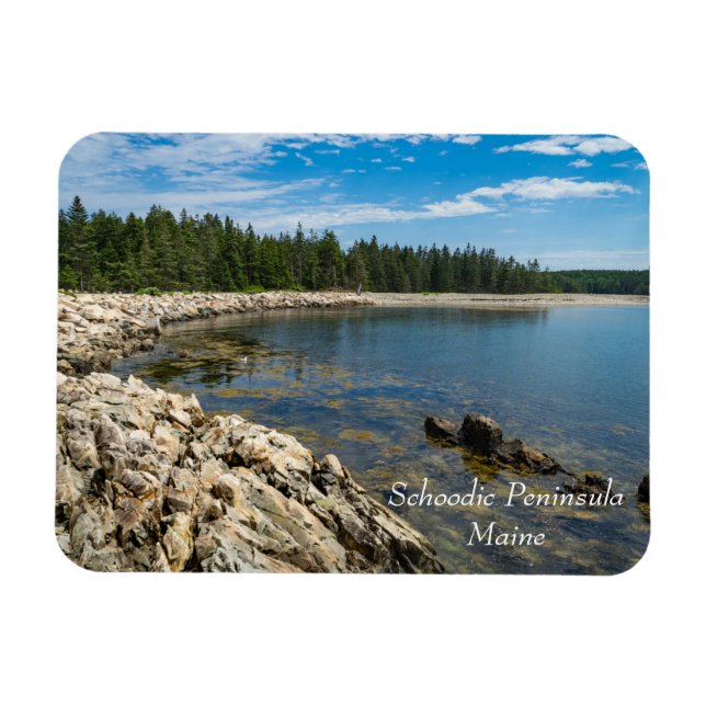 Magnet Flexible Péninsule scolaire du Maine (Horizontal)