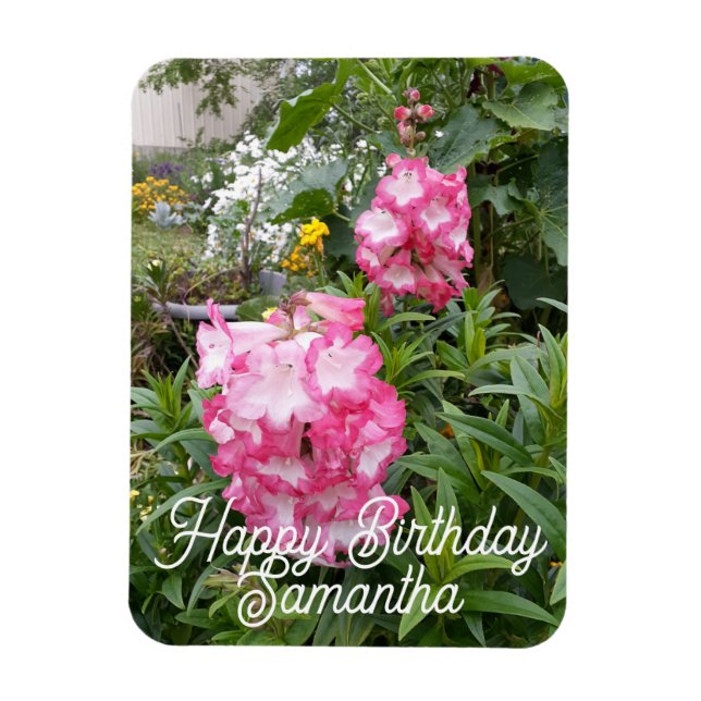 Magnet Flexible Pennsylvanie Fleur Jardin floral Anniversaire Magn (Vertical)