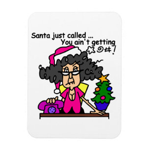 Magnet Flexible Père Noël appelée