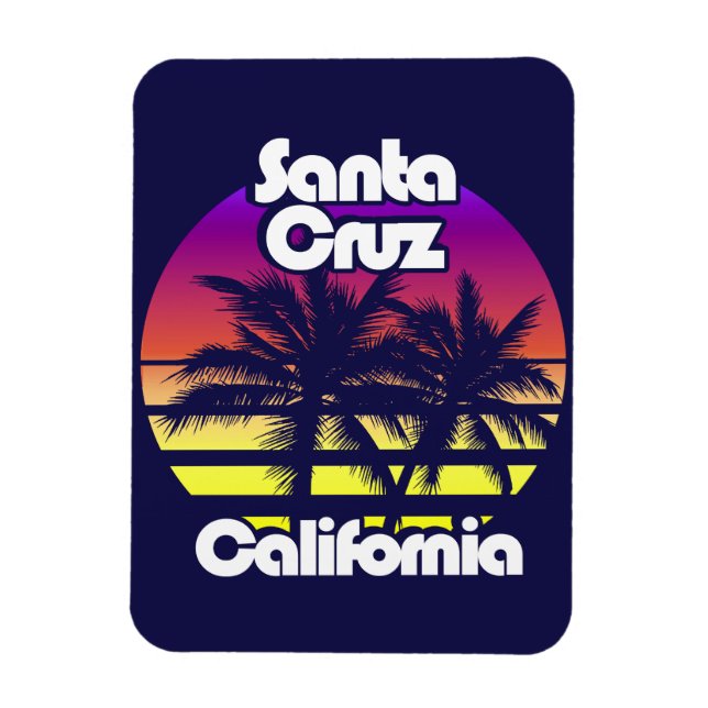 Magnet Flexible Père Noël Cruz Californie (Vertical)